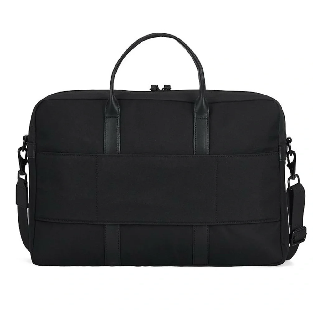 Bugatti Madison Collection Briefcase Black Unisex Trolley Pass-Through Luggage